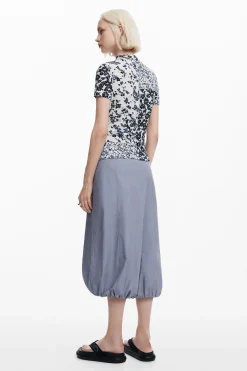Camisas Y Blusas|Camisetas-Desigual Camiseta patchy flores