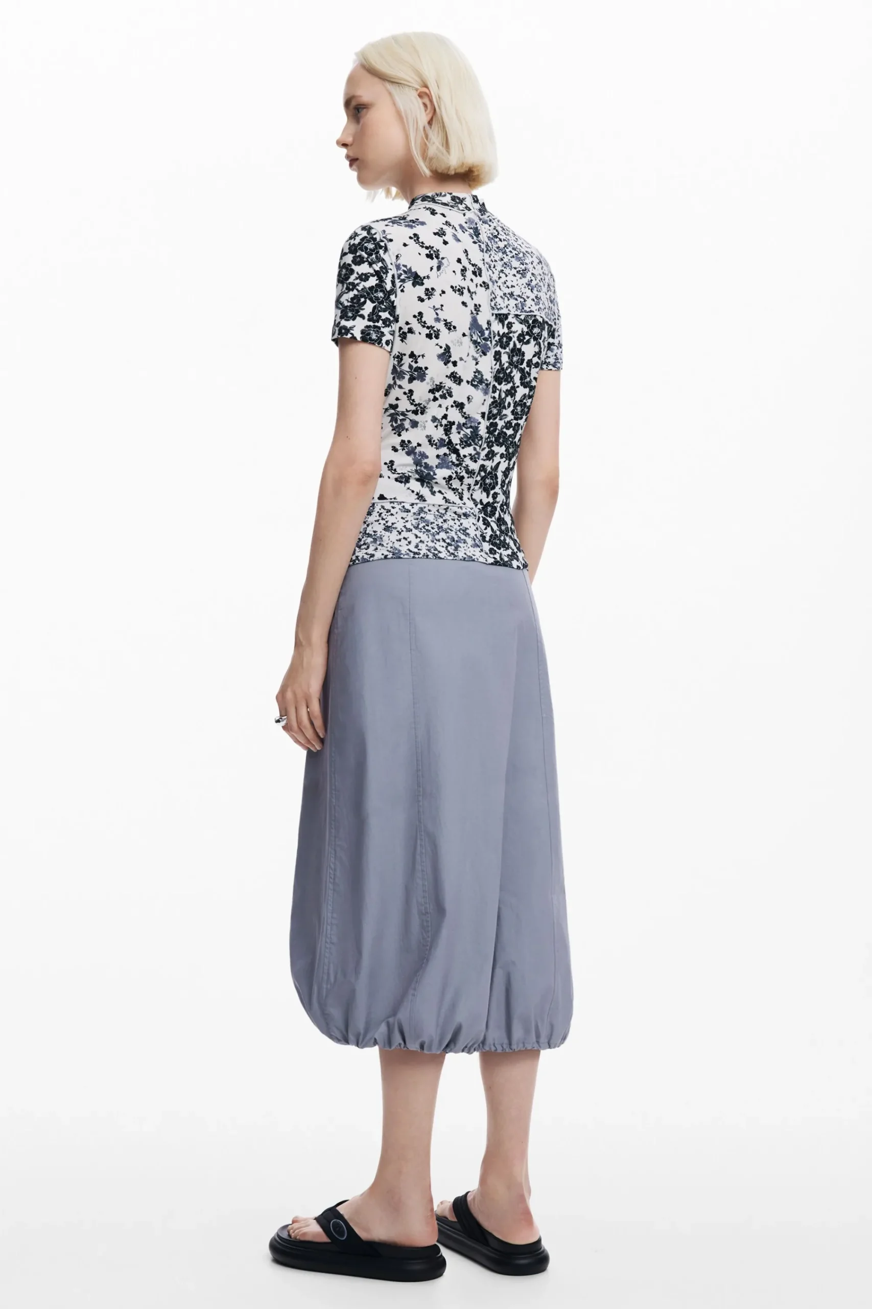 Camisas Y Blusas|Camisetas-Desigual Camiseta patchy flores