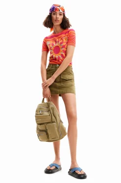 Camisas Y Blusas|Camisetas-Desigual Camiseta punto sol