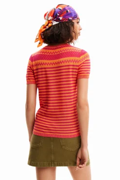Camisas Y Blusas|Camisetas-Desigual Camiseta punto sol
