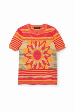 Camisas Y Blusas|Camisetas-Desigual Camiseta punto sol