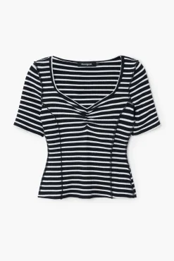 Camisas Y Blusas|Camisetas-Desigual Camiseta rayas
