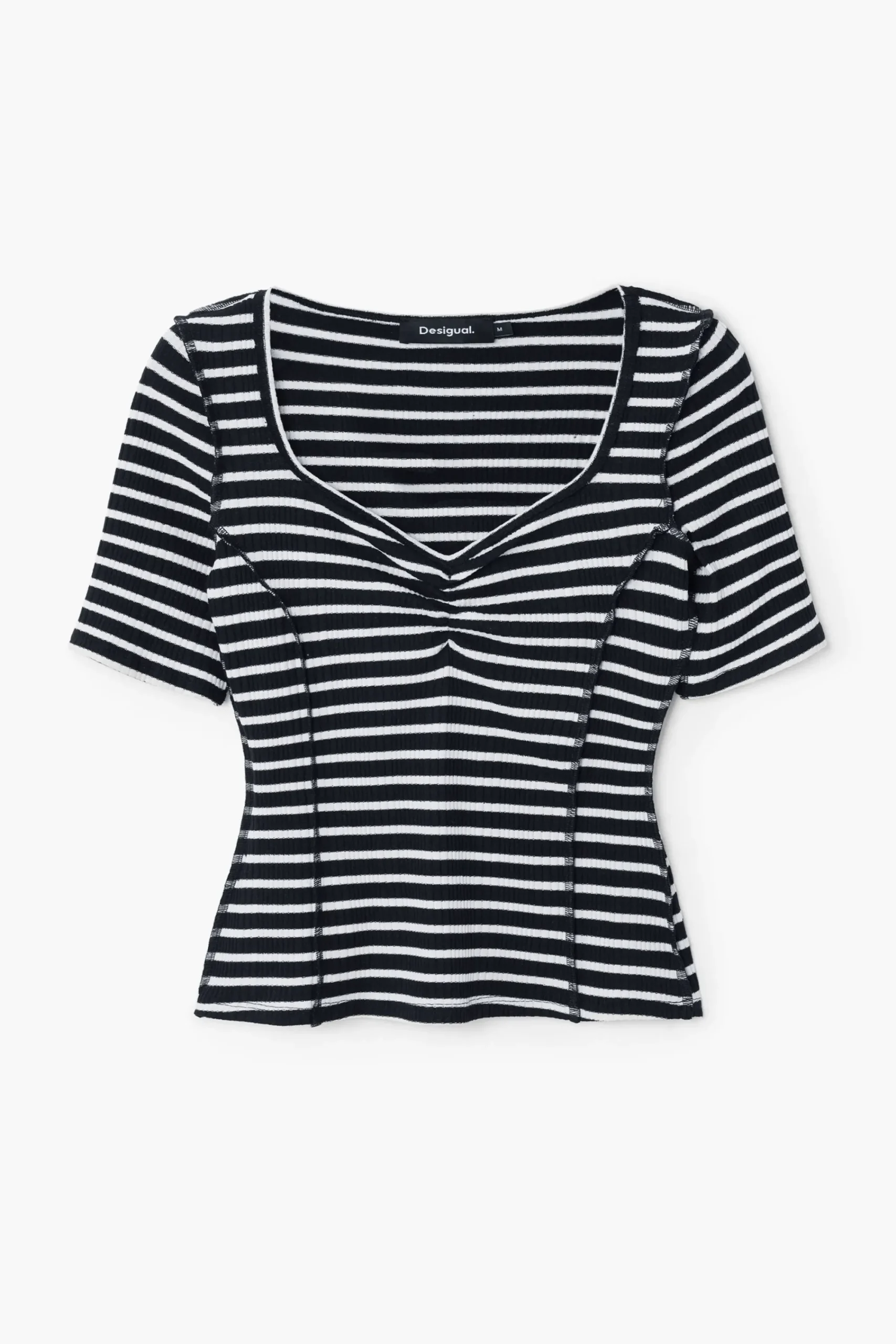 Camisas Y Blusas|Camisetas-Desigual Camiseta rayas