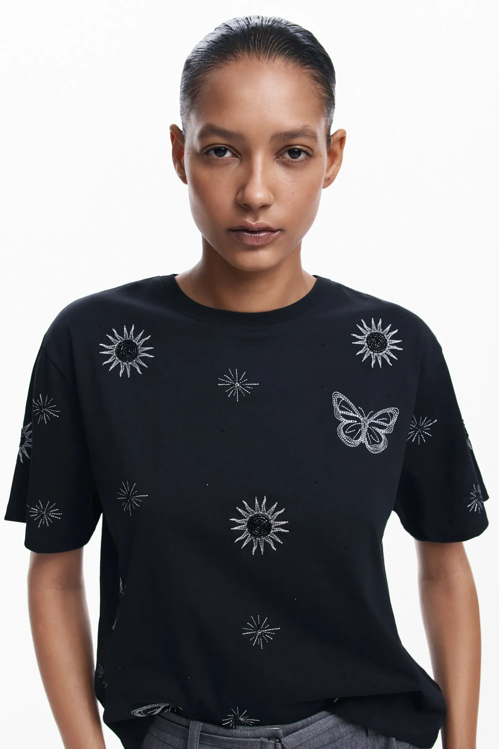 Camisas Y Blusas|Camisetas-Desigual Camiseta tarot