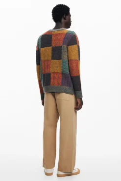 Jerséis Y Sudaderas-Desigual Cardigan cuadros