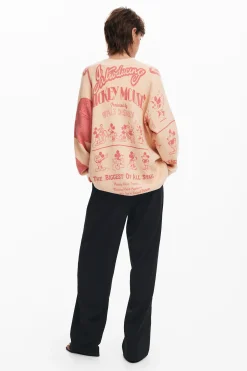 Ropa De Punto|Jerséis-Desigual Cardigan Mickey