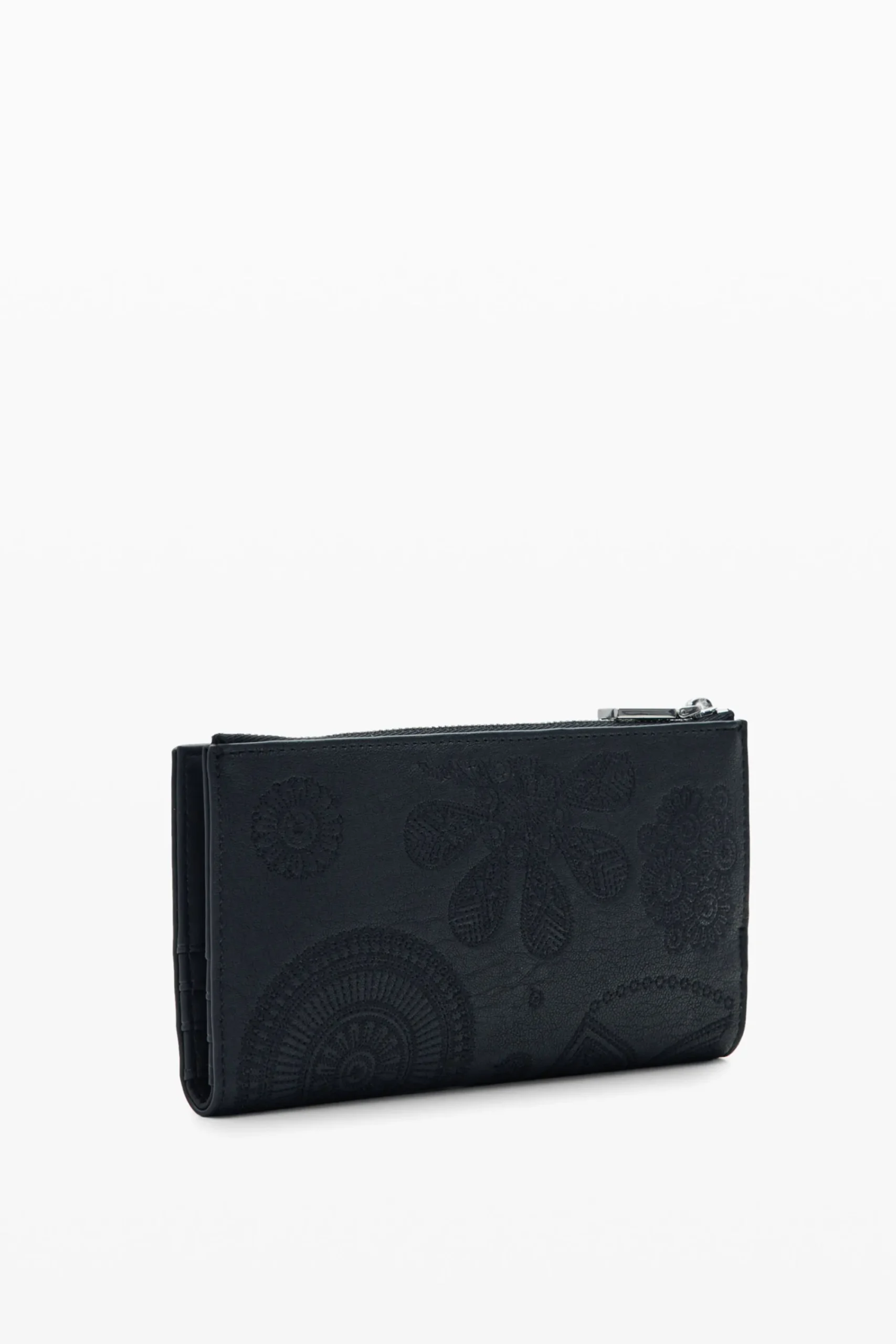 Monederos|Monederos-Desigual Cartera grande bordada