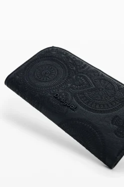Monederos|Monederos-Desigual Cartera grande bordada