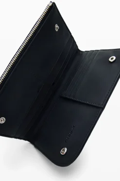 Monederos|Monederos-Desigual Cartera grande bordada