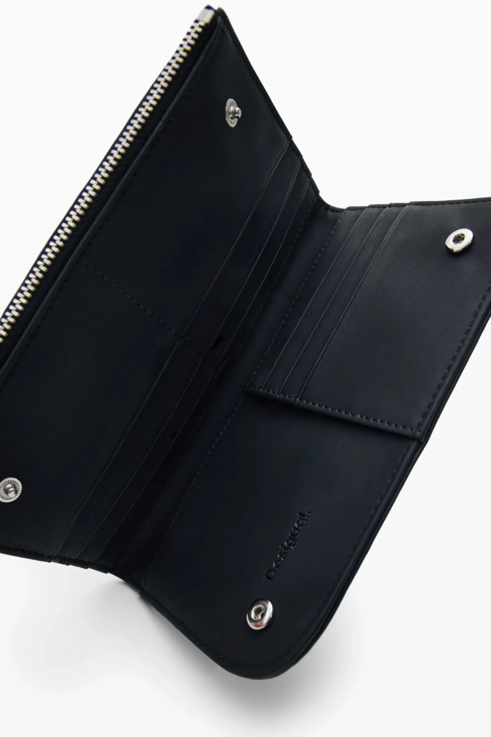 Monederos|Monederos-Desigual Cartera grande bordada