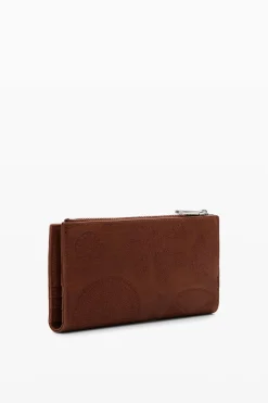 Monederos|Monederos-Desigual Cartera grande bordada
