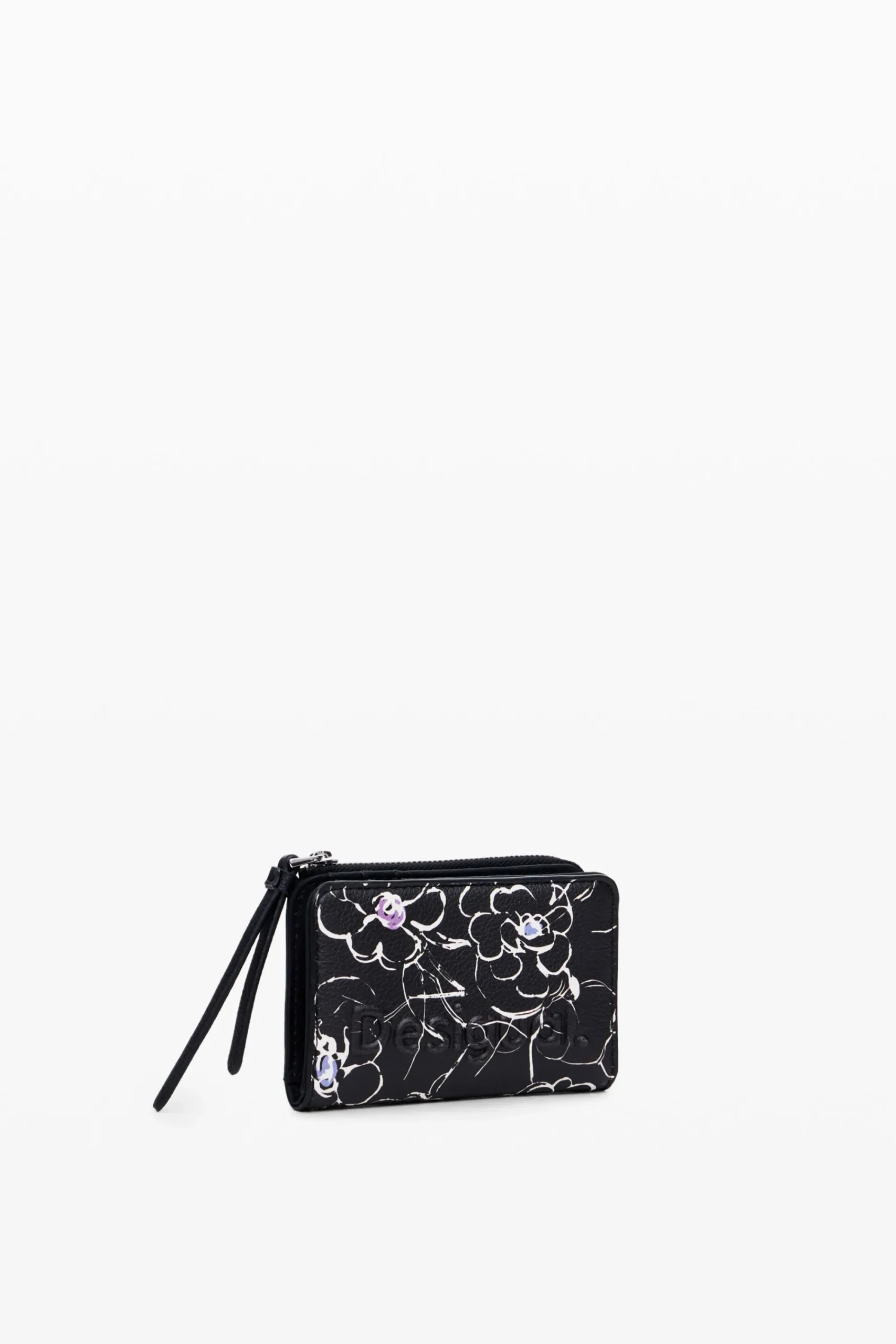 Monederos|Monederos-Desigual Cartera pequeña flores