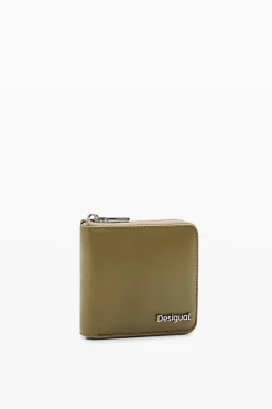 Monederos|Monederos-Desigual Cartera piel M acolchada
