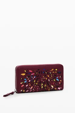 Monederos|Monederos-Desigual Cartera troquelada vidriera