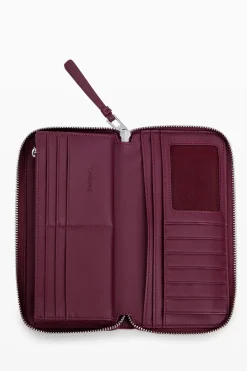 Monederos|Monederos-Desigual Cartera troquelada vidriera