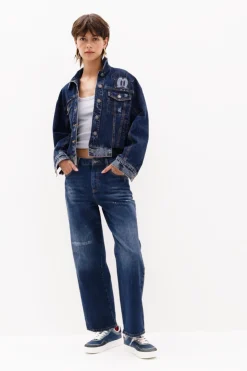 Abrigos Y Chaquetas-Desigual Cazadora denim Mickey
