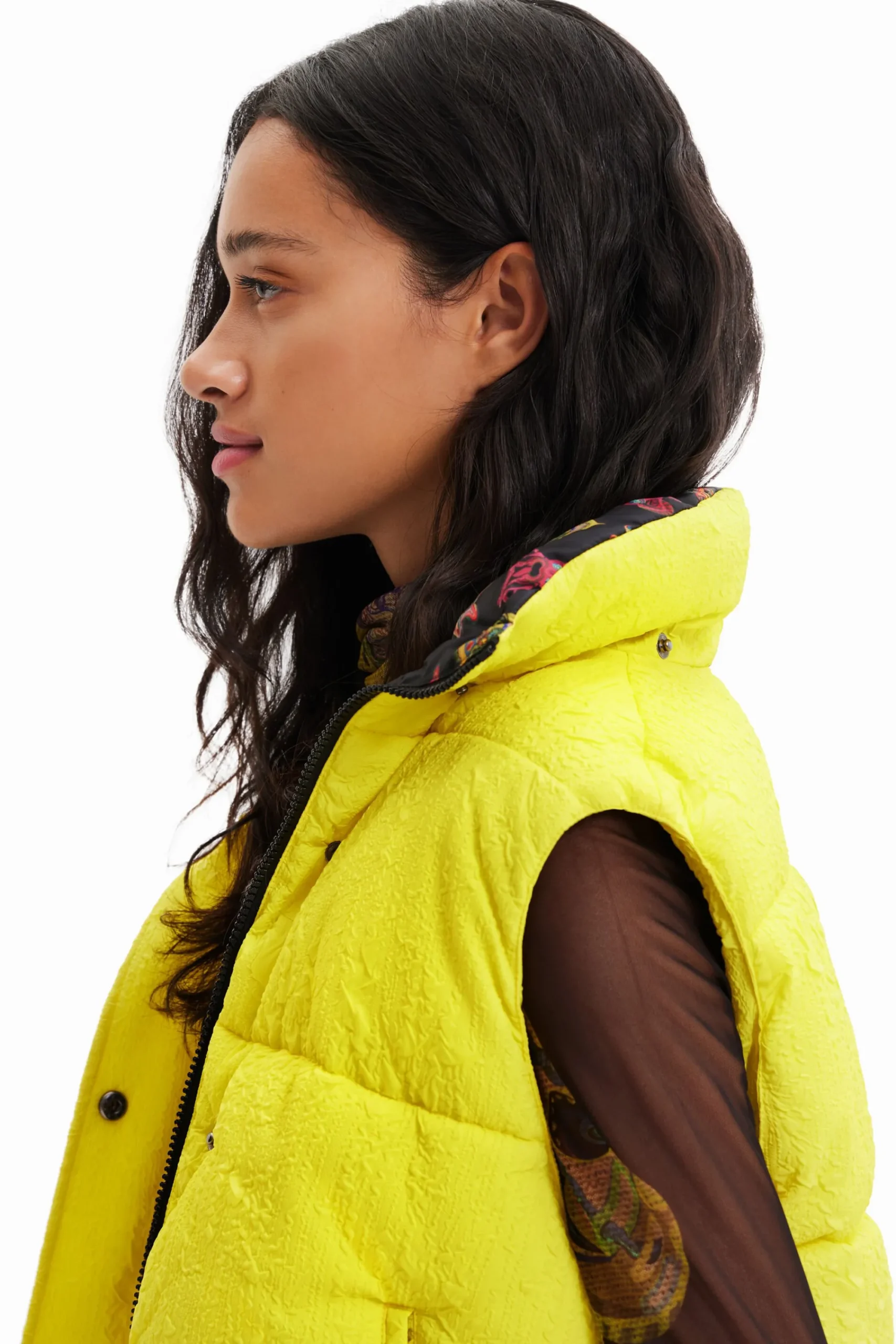 Abrigos Y Chaquetas-Desigual Chaleco corto M. Christian Lacroix