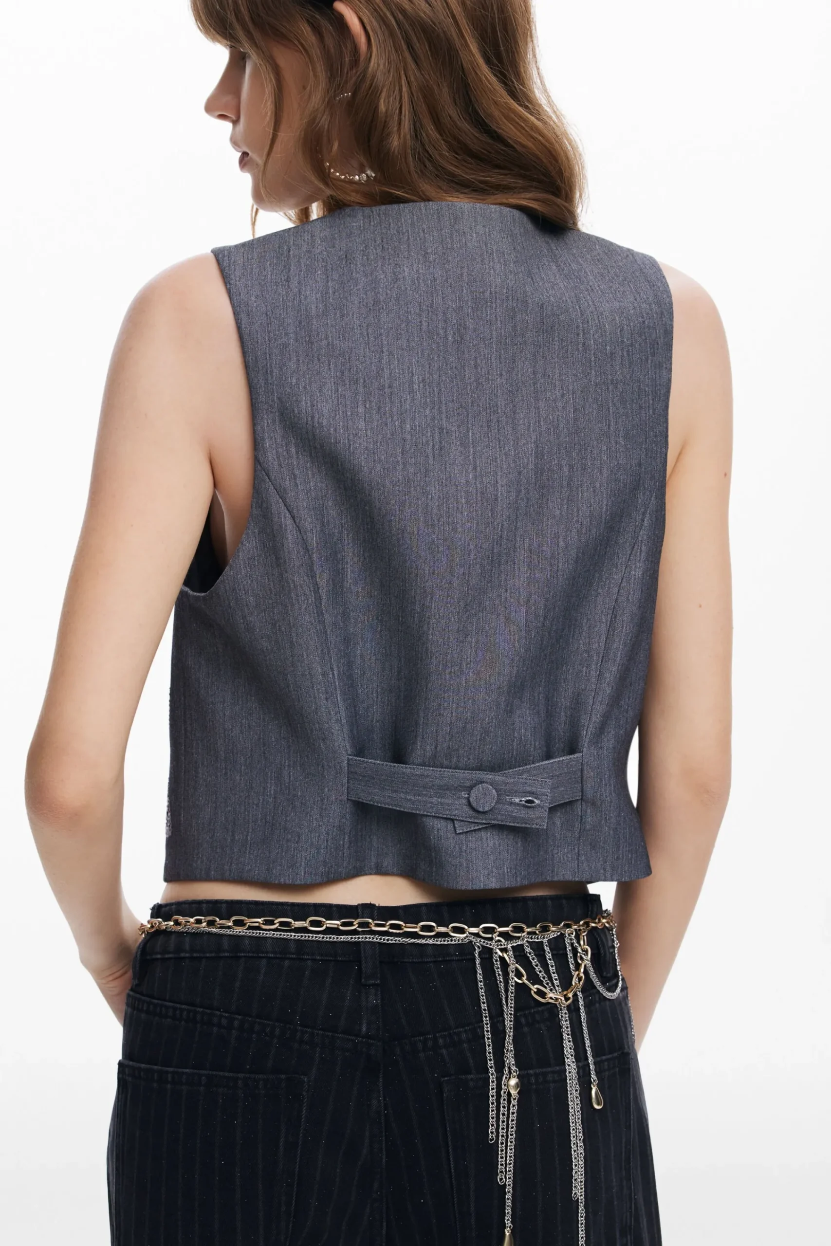 Abrigos Y Chaquetas-Desigual Chaleco sastre