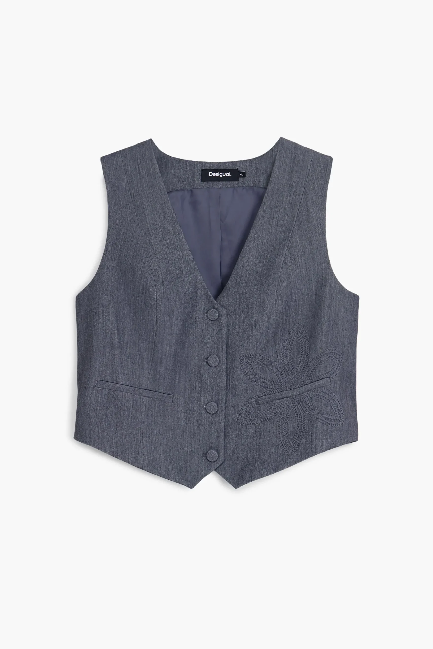 Abrigos Y Chaquetas-Desigual Chaleco sastre