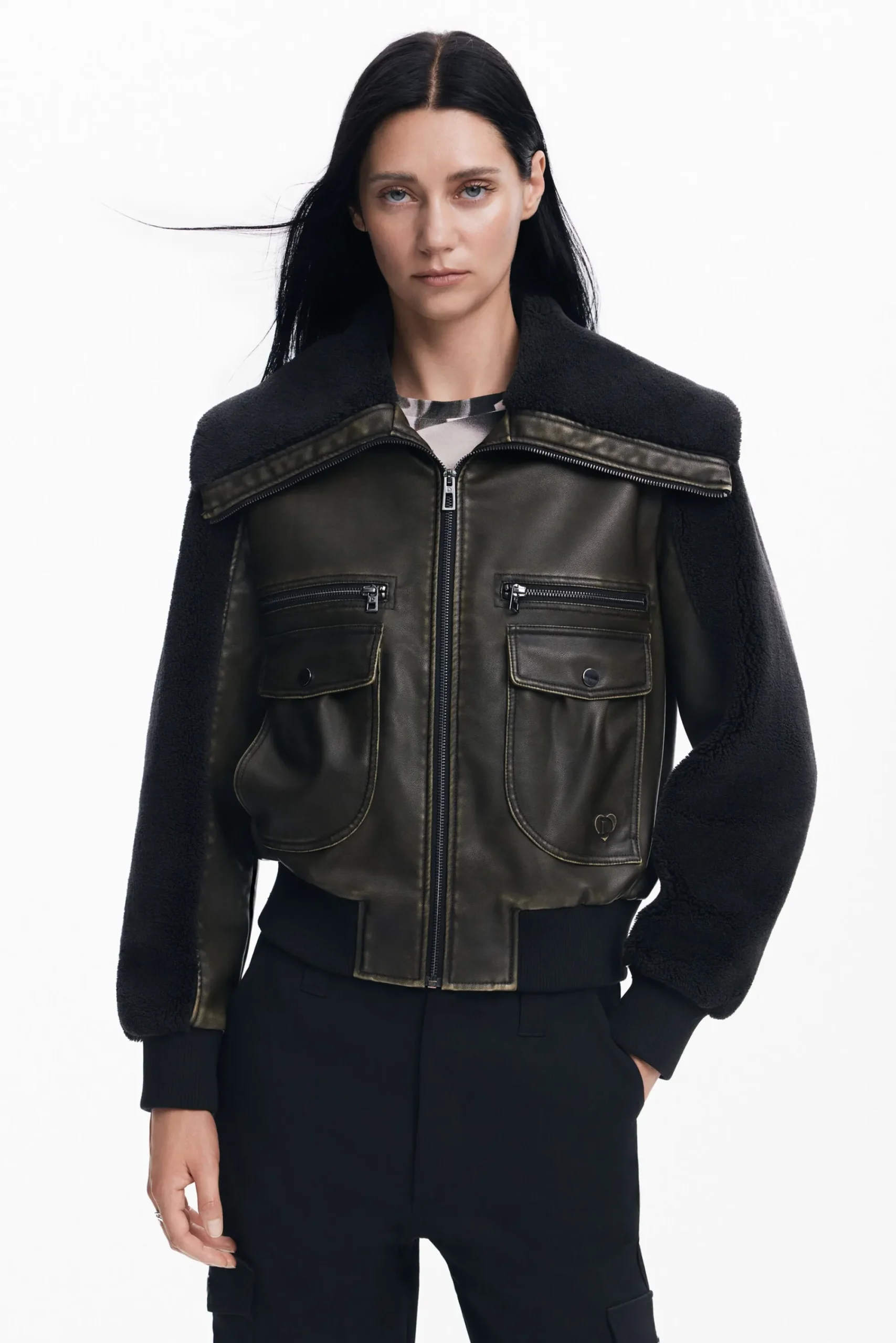 Abrigos Y Chaquetas-Desigual Chaqueta aviador