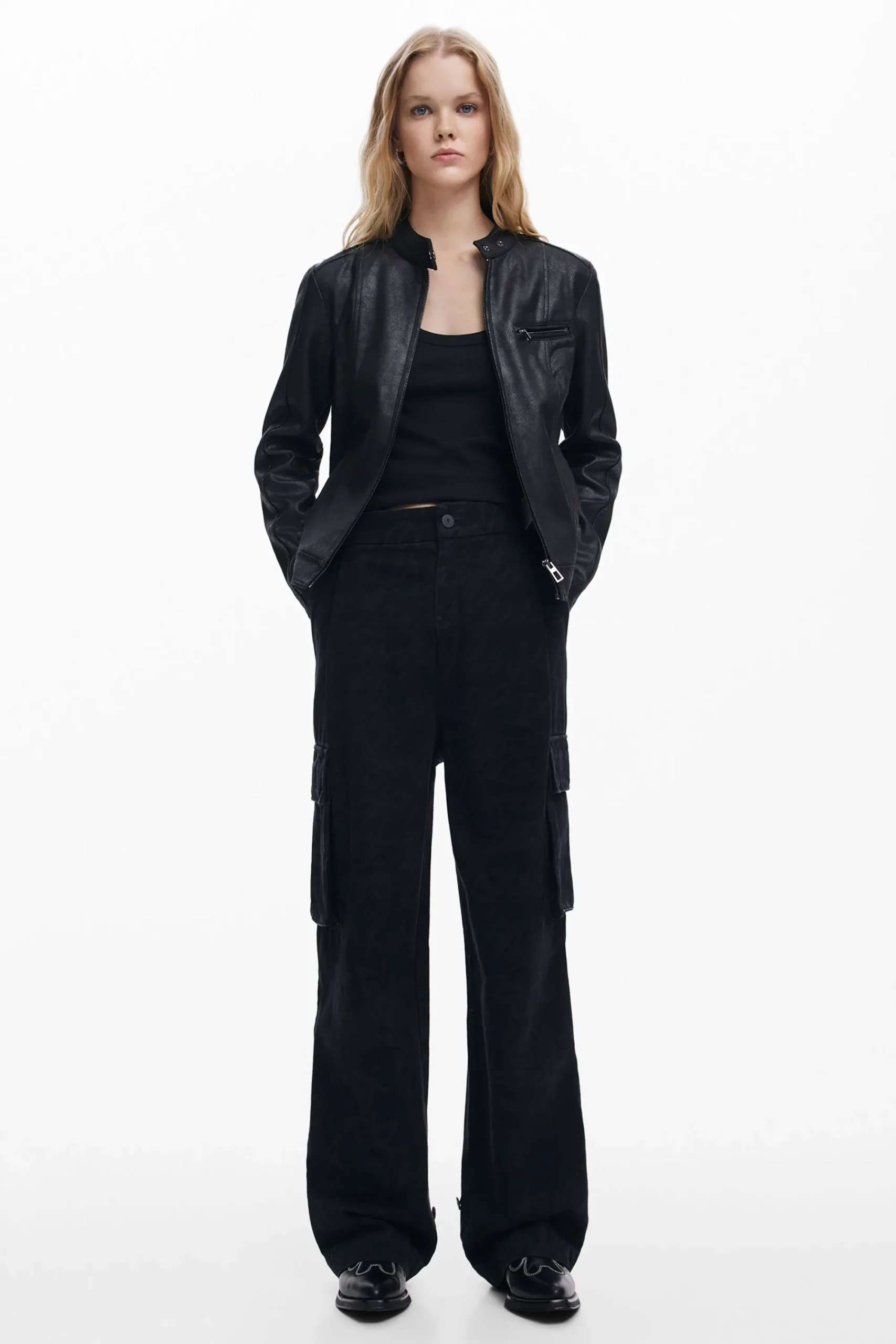 Abrigos Y Chaquetas-Desigual Chaqueta biker regular