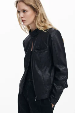 Abrigos Y Chaquetas-Desigual Chaqueta biker regular
