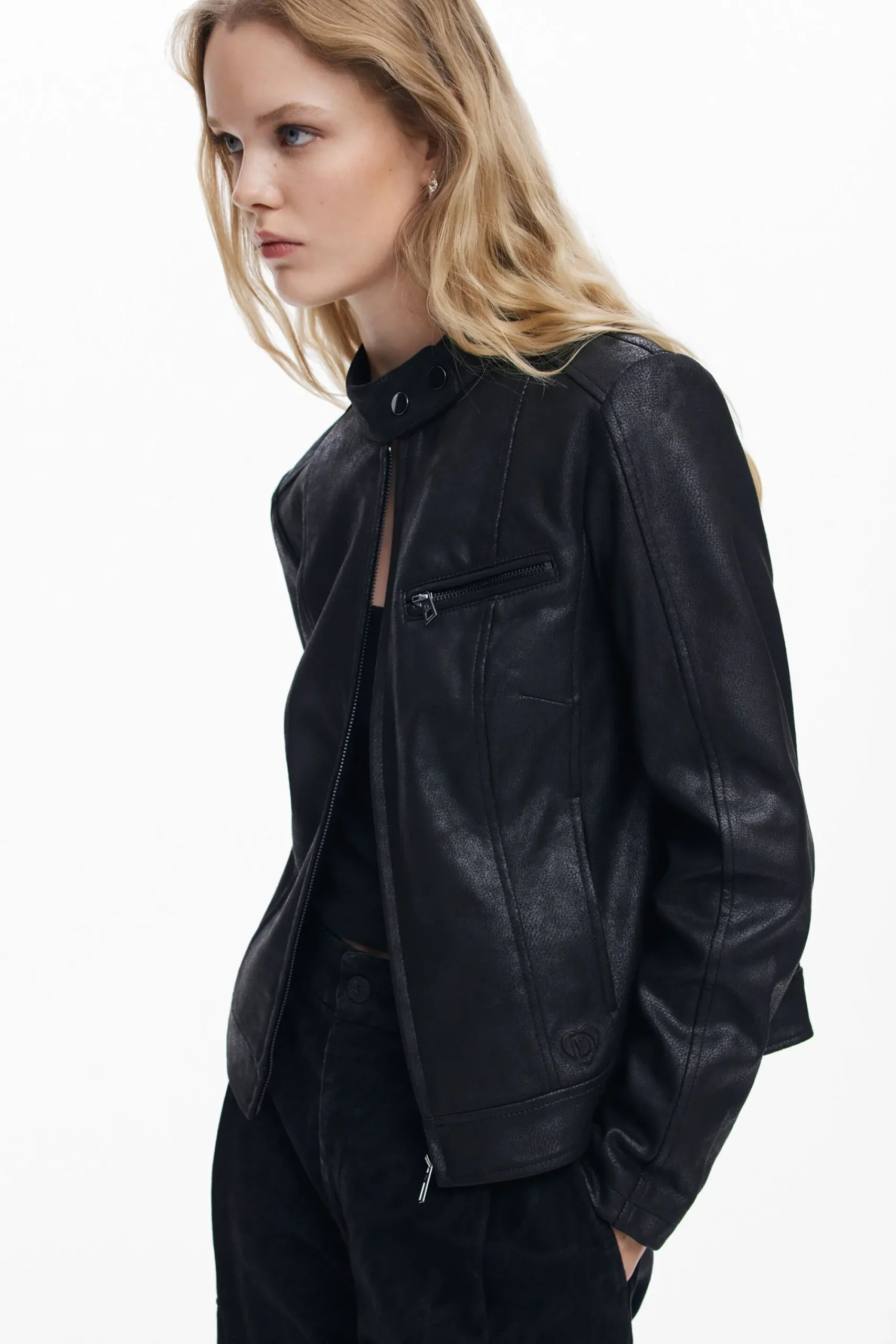 Abrigos Y Chaquetas-Desigual Chaqueta biker regular