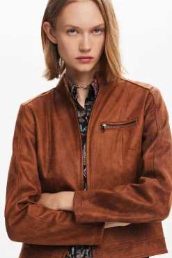 Abrigos Y Chaquetas-Desigual Chaqueta biker regular
