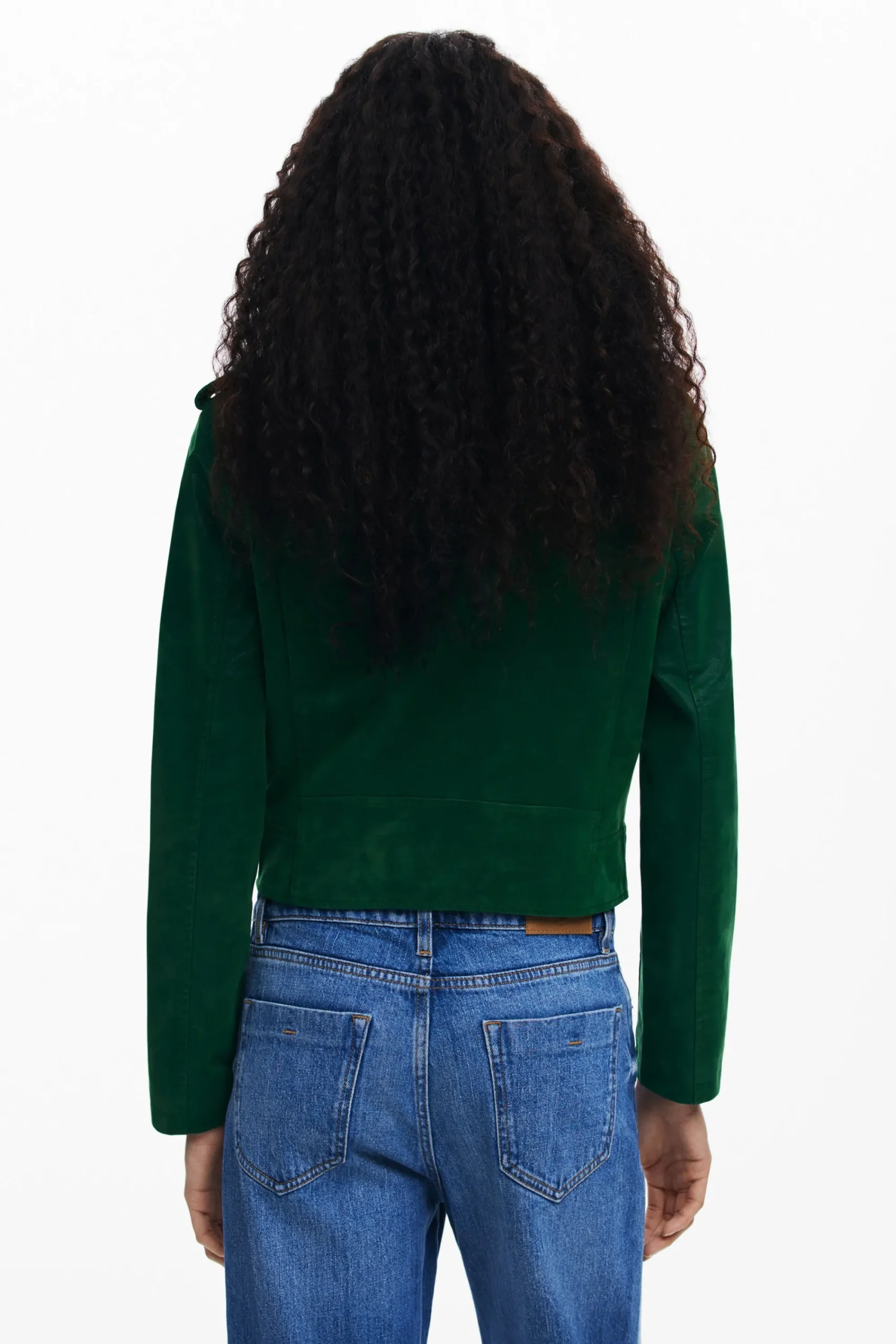 Abrigos Y Chaquetas-Desigual Chaqueta biker textura