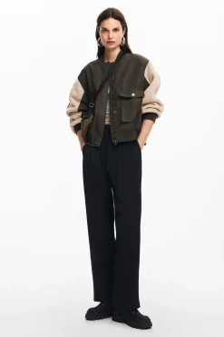 Ropa De Punto|Abrigos Y Chaquetas-Desigual Chaqueta bomber
