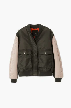 Ropa De Punto|Abrigos Y Chaquetas-Desigual Chaqueta bomber