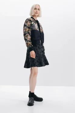 Abrigos Y Chaquetas-Desigual Chaqueta bomber estampada