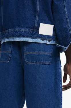 Abrigos Y Chaquetas-Desigual Chaqueta denim patchwork