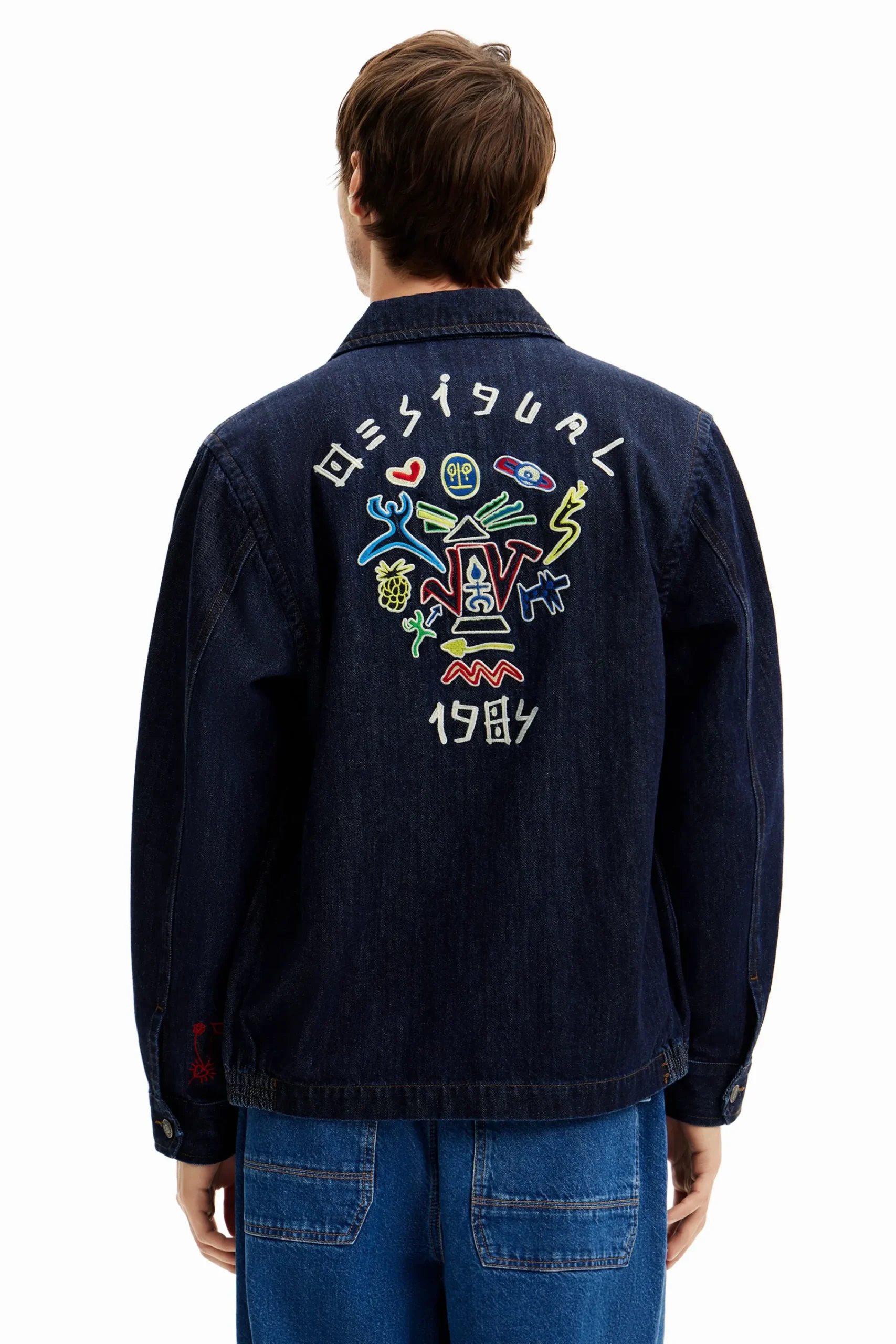 Abrigos Y Chaquetas-Desigual Chaqueta denim siluetas