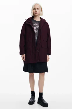 Abrigos Y Chaquetas-Desigual Chaqueta larga parches