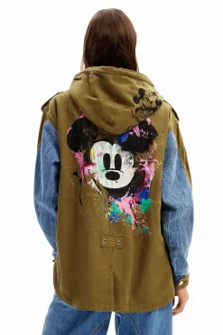 Abrigos Y Chaquetas-Desigual Chaqueta parka Mickey Mouse