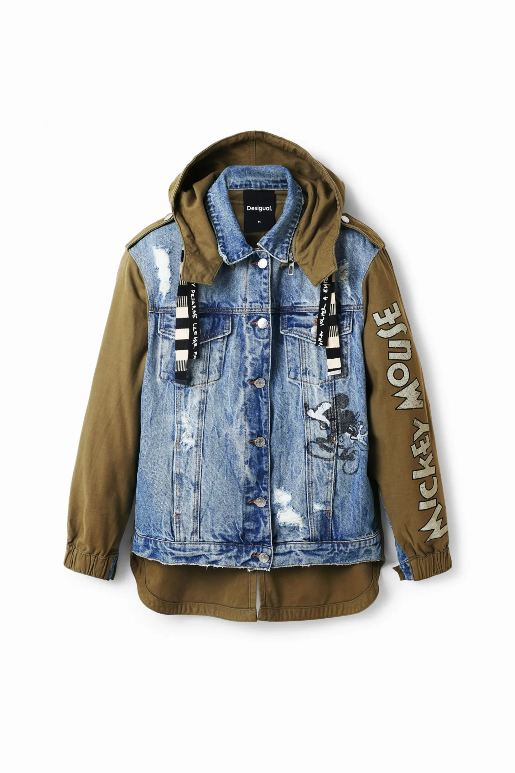Abrigos Y Chaquetas-Desigual Chaqueta parka Mickey Mouse