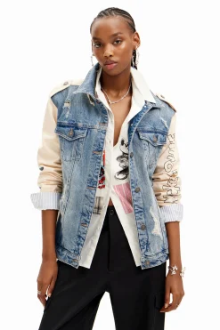 Abrigos Y Chaquetas-Desigual Chaqueta parka Mickey Mouse