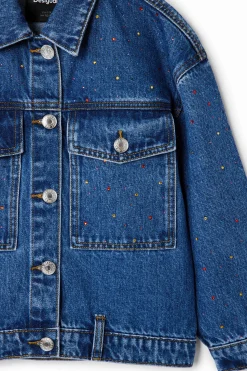 Abrigos Y Chaquetas-Desigual Chaqueta vaquera trucker
