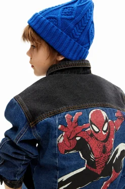 Abrigos Y Chaquetas-Desigual Chaqueta vaquera trucker Spiderman