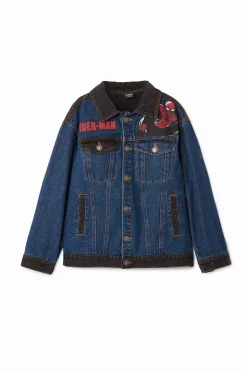 Abrigos Y Chaquetas-Desigual Chaqueta vaquera trucker Spiderman