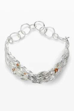 Joyería-Desigual Choker cromado texturas Zalio