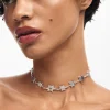 Joyería-Desigual Choker estrellas baño plata Zalio