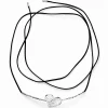 Cinturones|Joyería-Desigual Cinturón corazón baño plata piel Zalio