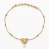 Joyería-Desigual Colgante perla baño oro Zalio