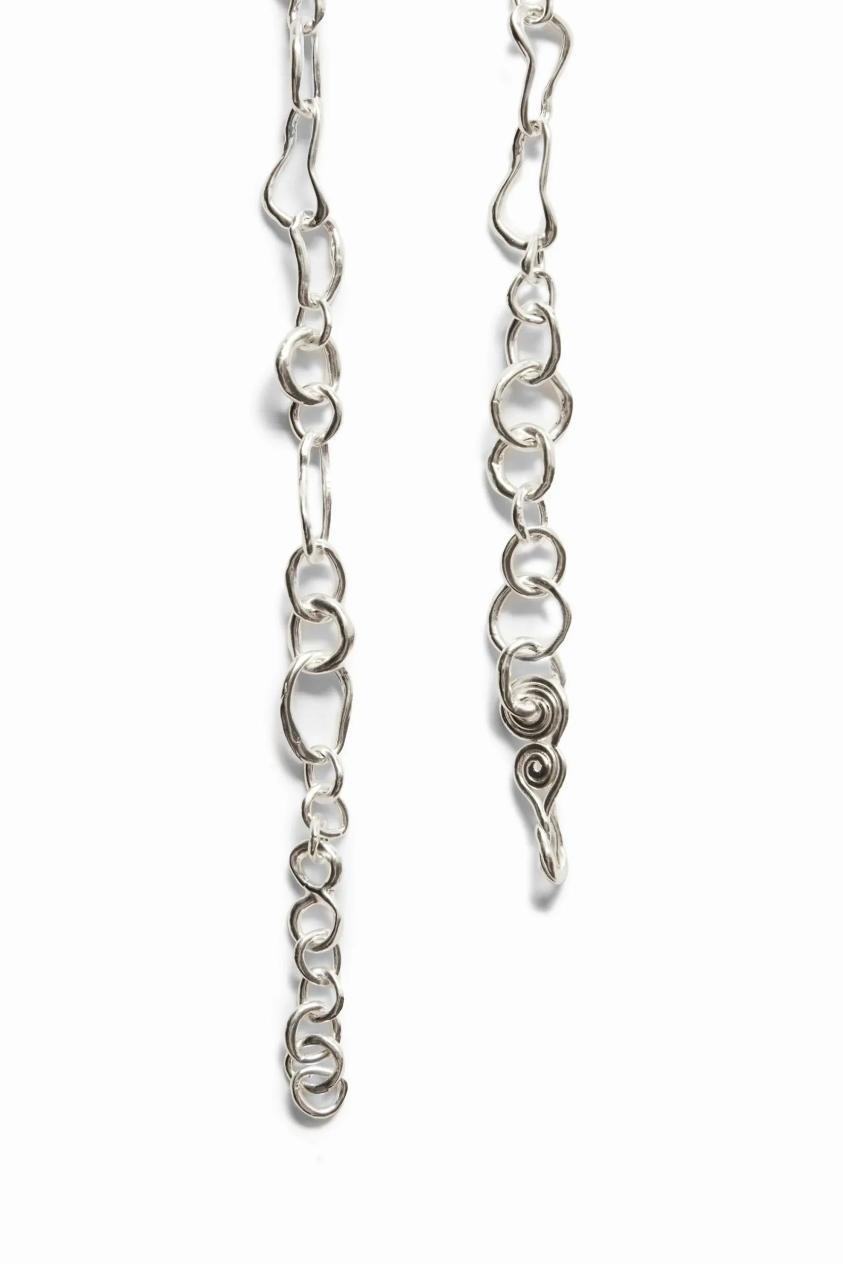 Joyería-Desigual Collar corazón baño plata Zalio