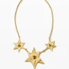Joyería-Desigual Collar de cadena estrellas colgantes Zalio