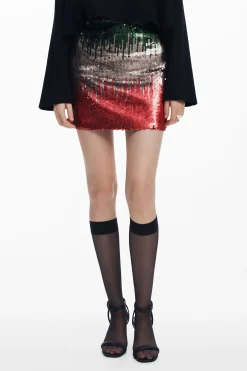 Faldas Y Shorts-Desigual Falda