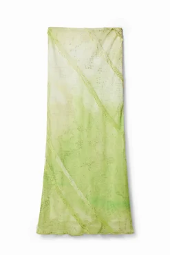 Faldas Y Shorts-Desigual Falda midi encaje flores