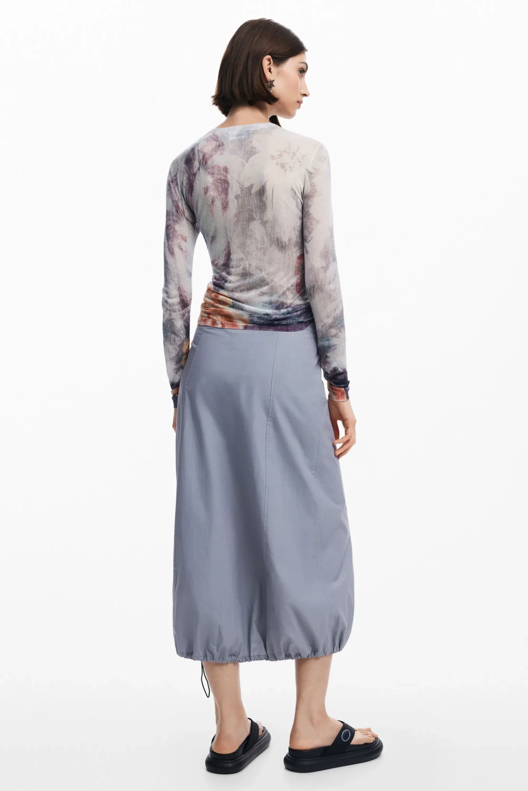 Faldas Y Shorts-Desigual Falda parachute